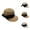 Khaki, variant on Floppy Straw Sun Hat for Women – Wide Brim Bowknot Ribbon Hat with UPF 50+, Foldable Packable Beach Hat for Travel, Gardening, Pool and Vacation