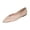 Beige, variant on Women Pointed Toe PU Ballet Flat Shoes Slip On Flexible Rubber Outsole Four Season Daily Casual Shoes