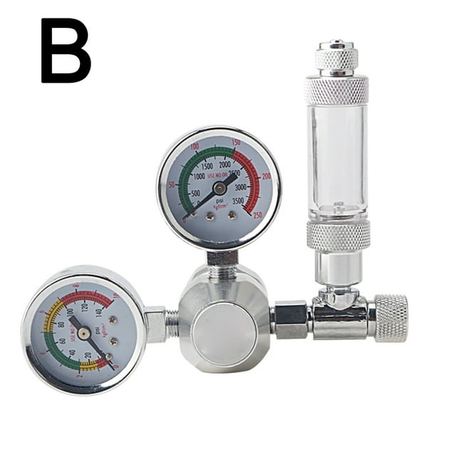 CAROOTU Co2 Aquarium Regulator Carbon Dioxide Reducing Valves Durable Safe for Fish Tank