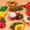 Cherries, variant on PARTGRE 3D Fruit Fridge Magnets, 2.36 X 1.57 In, Strong Magnetic Hold For Secure Placement, Decorate Kitchen Or Office With Playful Charm
