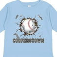 thumbnail image 4 of Inktastic Cooperstown Baseball Breakthrough Boys or Girls Long Sleeve Toddler T-Shirt, 4 of 5