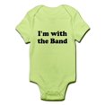thumbnail image 1 of CafePress - Im With The Band Body Suit - Baby Light Bodysuit, 1 of 1