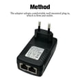 thumbnail image 3 of Injueey Adaptadores de corriente profesionales Enchufe europeo Adaptador de interruptor de 10/100 Mbps Módulo de fuente de alimentación Adaptadores de corriente, 3 of 6