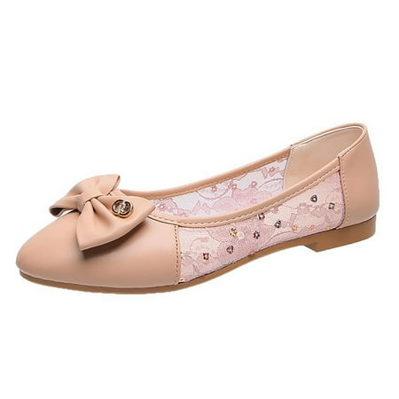 

ZHAGHMIN Shoes Women Usa Size 11 Spring New Korean Women S Mesh Bow Shallow Casual Sandals Womens Casual Shoe Shoes For Women Casual Fall Women S Casual Shoes Size 10 Wide Women Slingback