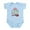 Sky Blue, variant on CafePress - Play Doh Keep Going Keep Growing Body Suit - Baby Light Bodysuit, Size Newborn - 24 Months