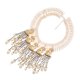 thumbnail image 1 of Guardurnaity Collar clavícula calavera grande esqueleto Punk Collar cadenas cortas joyería exagerada calavera accesorio señora fiesta Ropa, zapatos y accesorios Miscelánea Oro Guardurnaity AP014931-01, 1 of 6