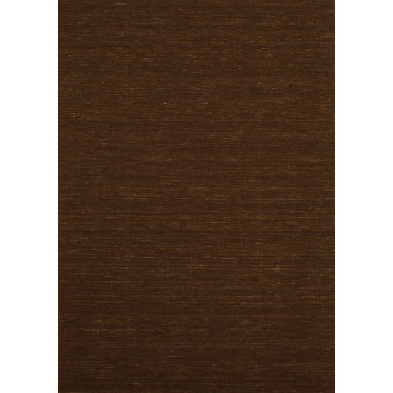 Ahgly Company Indoor Rectangle Abstract Orange Contemporary Area Rugs, 7' x 10'