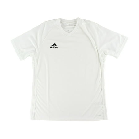 Adidas Climacool TIRO 17 Soccer Jersey Womens Active Shirts & Tees Size XL, Color: White