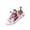 Red, variant on Christmas Print Sneakers for Women, Holiday Fashion Mesh Lace Up Casual Shoes, Comfortable Breathable Walking Shoes for Christmas Gifts