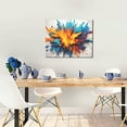 thumbnail image 5 of Naloa Colorful Paint Print Print Canvas Bathroom Wall Art,Bathroom Wall Art Decoration, Canvas Poster Prints,Decorative Paintings for Living Room, Bathroom, Kids Room, 5 of 6