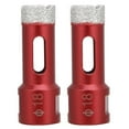 thumbnail image 1 of 2 piezas de brocas de sierra de corona de diamante M14 con rosca hembra, accesorios para amoladora angular para baldosas de cerámica de 18 mm, 1 of 9
