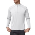 thumbnail image 2 of pstuiky camisa de manga larga para hombre, Ropa deportiva de manga larga y cuello redondo para hombre, lisa, cálida, de color liso top de hombre xxxl, 2 of 7