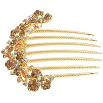 unbranded Hair Comb Hair Side Comb Rhinestone Hair Accessory for Women Bride Bridesmaids
