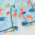 thumbnail image 5 of MEZZALL Swimsuit Vacation Hawaii Beachwear For Boys Crab Swimsuit Vacation Hawaii Beachwear For Children Spas, Sky Blue, 5-6 Years, 5 of 6