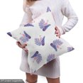 thumbnail image 4 of Philodendron Fabric by the Yard, Modern Tropical Pattern Exotic Leaves Flamingo, Decorative Upholstery Fabric for Sofas and Home Accents, Mauve Quartz by Ambesonne, 4 of 4
