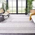 thumbnail image 4 of SAFAVIEH Cabana Elouise Ivory/Grey 2'2"X9' Runner Indoor/Outdoor Area Rug Ivory/Grey, 9' x 12', 4 of 14