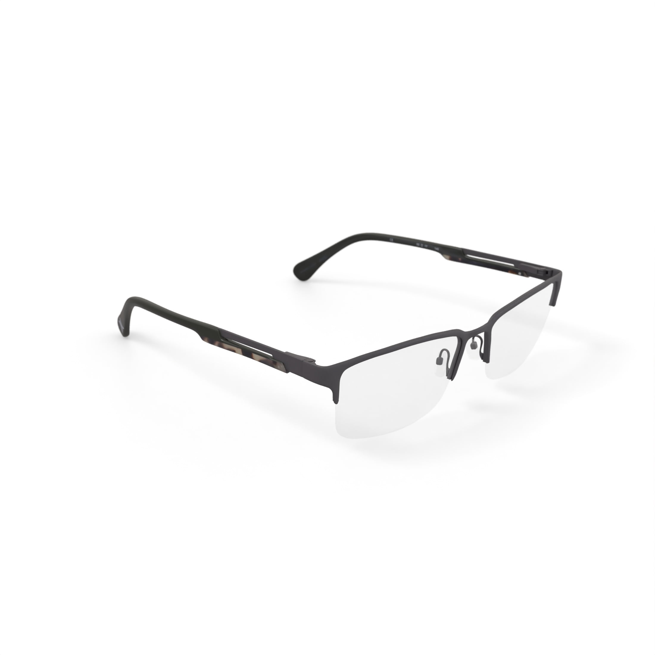 Hurley Men's HMO138 Prescription Eyeglasses with Case, Gunmetal