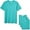 Caribbean, variant on Aquaguard Men's Fine Jersey T-shirt - 3 Pack