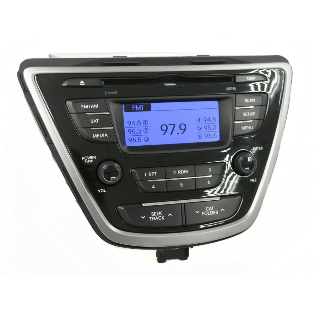 2013 Hyundai Elantra AM FM OEM Radio mp3 XM Single Disc CD Player 96170