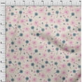 thumbnail image 4 of oneOone Viscose Jersey Pink2 Fabric Asian Floral Craft Projects Decor Fabric Printed By The Yard 60 Inch Wide, 4 of 4
