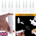 thumbnail image 2 of WEISIPU 10PCS 10ml Empty Nasal Pump Spray Plastic Bottle Fine Mist Refillable Genuine, 2 of 5