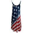thumbnail image 3 of SMihono Robe d'Été pour Femmes Grande Taille Mode pour Femmes Aguichant Sans Manches Mignonne Imprimé de Dessin Animé Ourlet Ample Robe de Plage, 3 of 5