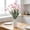 Pink, variant on Artificial Spring Grass Orchid Bouquet 2 Piece Faux Flower Arrangement with Stems Durable Fake Flowers for Wedding Party Office Table Centerpiece Living Room Bathroom Kitchen Sweet Style Home Decor
