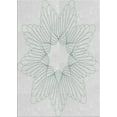 thumbnail image 1 of Ahgly Company Machine Washable Indoor Rectangle Transitional Dark Goldray Area Rugs, 5' x 8', 1 of 7