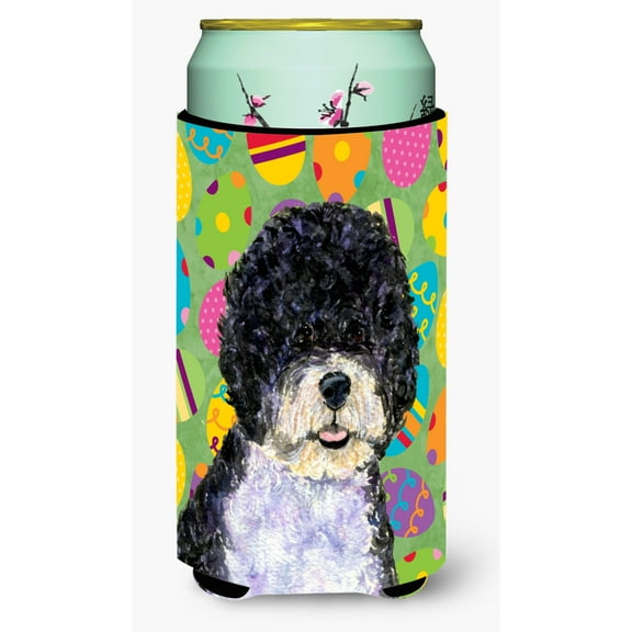 Portuguese Water Dog Easter Eggtravaganza Tall Boy Hugger