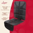 thumbnail image 4 of Protector de asiento de coche Lusso Gear para bebé con bolsillos de almacenamiento, 4 of 9