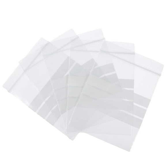 BALAHAPY 400Pcs Clear Food Storage Bags for Snacks and Pills 3.9x2.8in Portable and Reusable