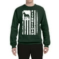 thumbnail image 2 of Pitbull Dad Dog Dag Funny Gift | Mens Dog Lover Crewneck Graphic Sweatshirt, Forest Green, Large, 2 of 4