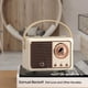 thumbnail image 5 of Altavoz Bluetooth retro, decoración vintage, pequeño altavoz Bluetooth inalámbrico, bonito estilo antiguo, 5 of 7