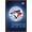 Mahogany Framed Version, variant on MLB Toronto Blue Jays - Logo 16 Wall Poster, 22.375" x 34", Framed