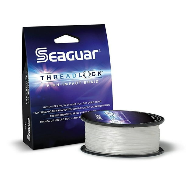 Seaguar Threadlock Braided Fishing Line White 600 Yards