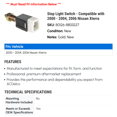 thumbnail image 2 of Stop Light Switch - Compatible with 2000 - 2004, 2006 Nissan Xterra 2001 2002 2003, 2 of 2
