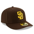 thumbnail image 3 of Men's New Era Brown San Diego Padres Authentic Collection On-Field Low Profile 59FIFTY Fitted Hat, 3 of 5