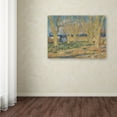thumbnail image 3 of Trademark Fine Art 'The Blue Train' Canvas Art by Van Gogh, 3 of 3