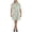 Sage/Pink/Multi, variant on Lauren Ralph Lauren Womens Georgette Knee-Length Shift Dress
