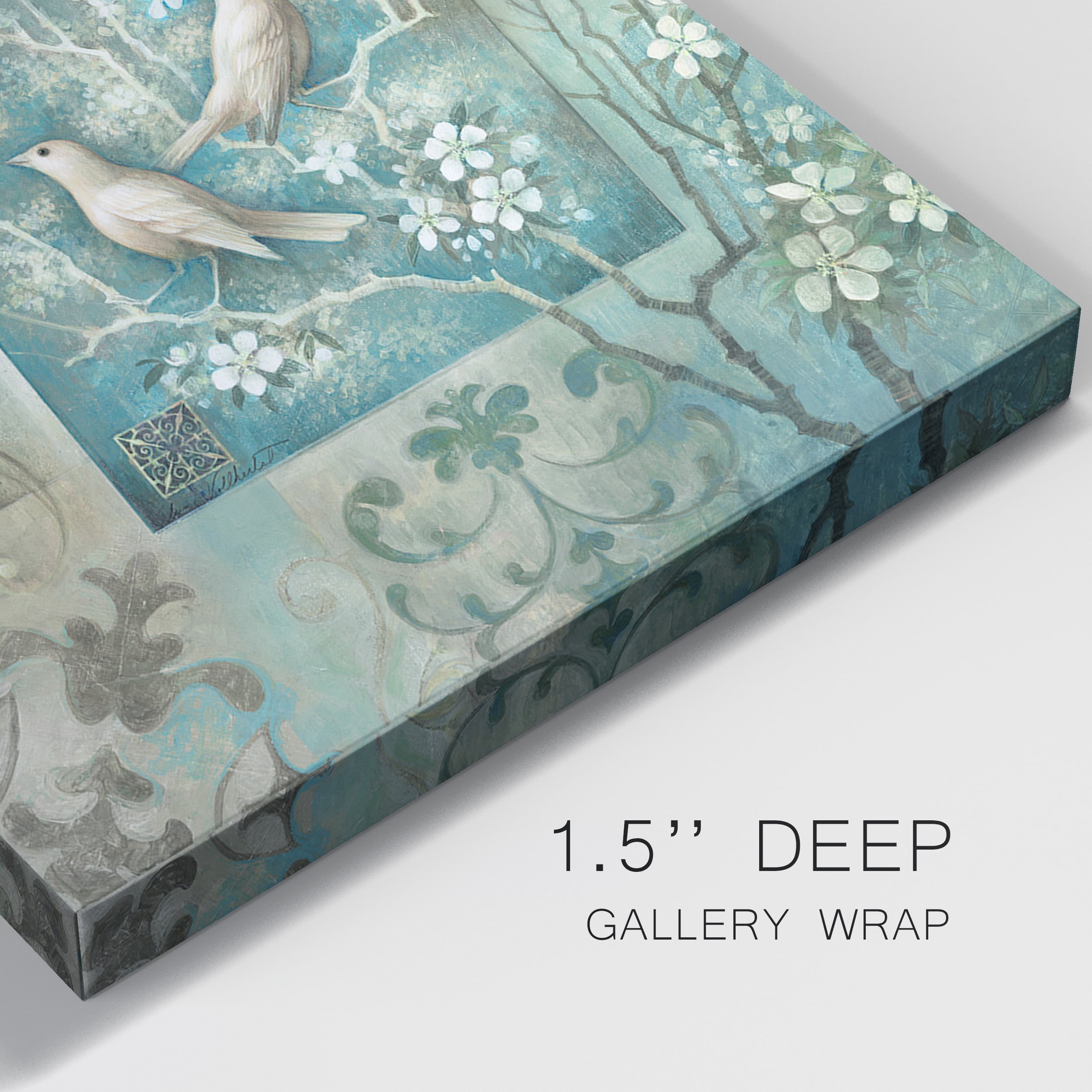 Arboretum Spring Song II - Premium Gallery Wrapped Canvas - Ready to Hang Set of 2 - 40 x 40 Each