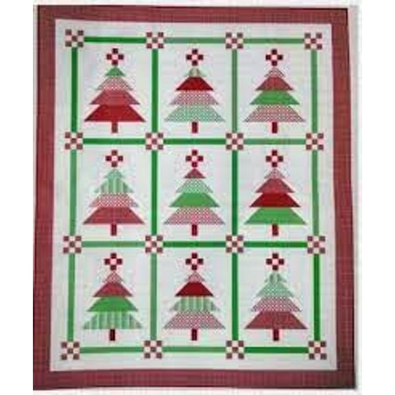 O Christmas Tree! Quilt Pattern- Wendy Sheppard - 016542247834