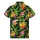 thumbnail image 5 of Camisa hawaiana con estampado 3D de plantas tropicales para hombre, camisas con botones para playa, camisetas de manga corta de verano, blusa hawaiana con solapa de calle, 5 of 5