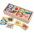 thumbnail image 1 of Rompecabezas de Letras Autocorregibles Melissa & Doug Educativo Madera 52 Piezas, 1 of 2