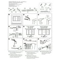thumbnail image 5 of SKYPLUS LIVING 1 inch Window Curtain Rod with Acrylic Finials Set, Adjustable 72-144 in,Gold, 5 of 5