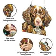 thumbnail image 3 of 89Bloom American Water Spaniel Stained Glass Hologram Ornament, Dog Stained Glass Suncatcher Ornaments Home Decor, Dog Holographic Ornaments, 3 of 7