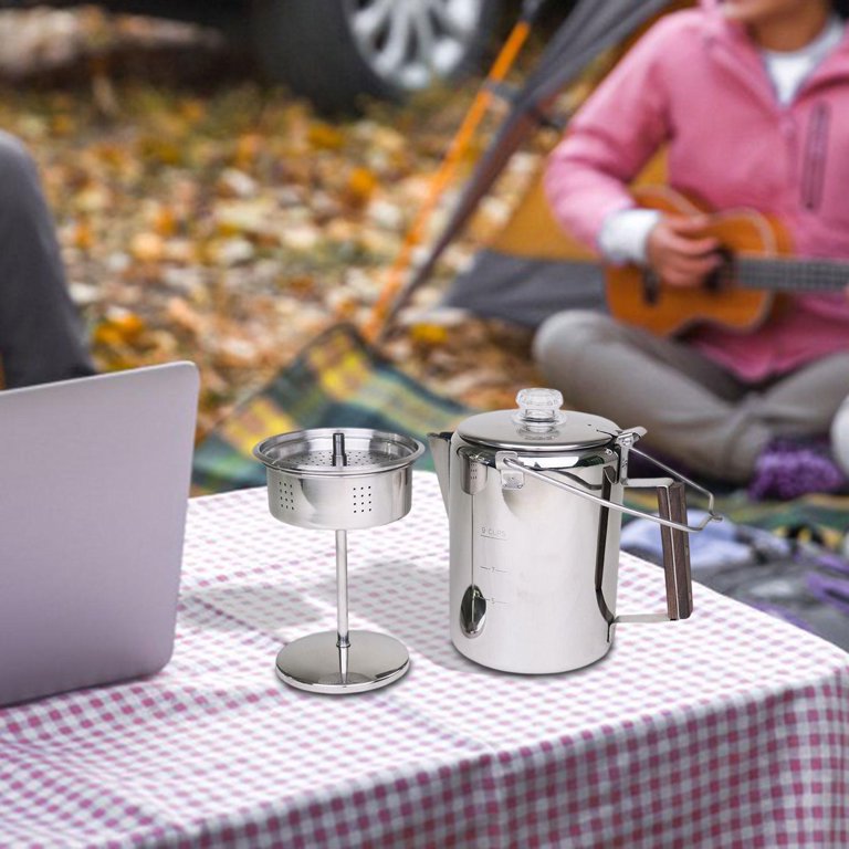 How to Use a Percolator to Make Coffee When Camping - Go Outdoors