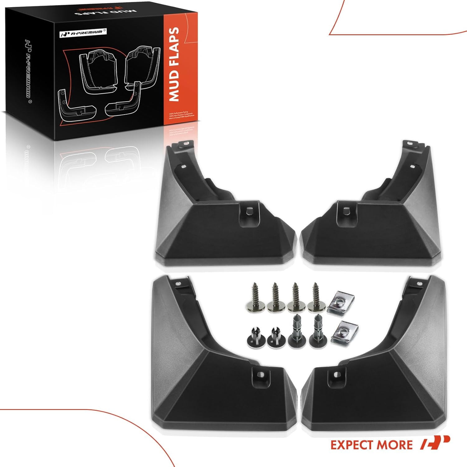 A-Premium Mud Flaps Splash Guards Replacement for Toyota RAV4 2019-20201 Front and Rear 4-PC
