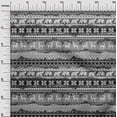 thumbnail image 3 of oneOone Rayon Gray Fabric Merry Christmas Fabric For Sewing Printed Craft Fabric By The Yard 56 Inch Wide, 3 of 5