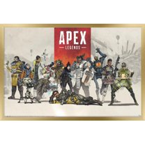 Apex Legends - Group Shot Wall Poster, 14.725" x 22.375" Framed