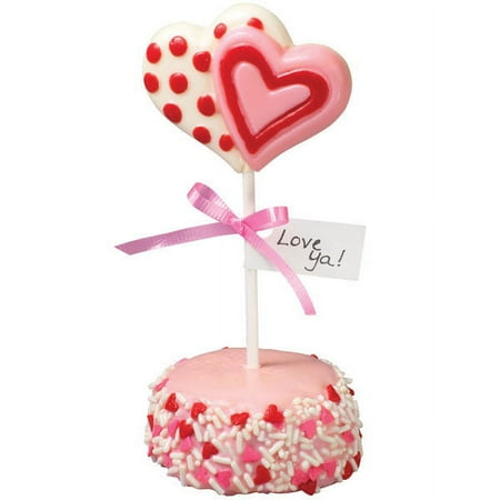 Wilton Double Heart Lollipop Mold [Lolli - Large double heart]